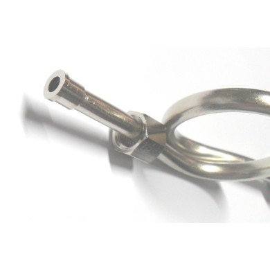 RICCIO AMMORTIZZATORE RAME NICHELATO  1/4