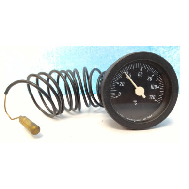 TERMOMETRO CAPILLARE FRONTALE CIRCOLARE DA 52 MM