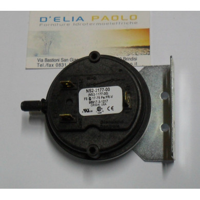 PRESSOSTATO FUMI REGOLABILE CON STAFFA EX VARV