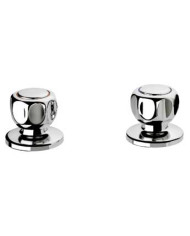 COPPIA RUBINETTI  BIDET CON MANIGLIE-ROSONI DA 1/