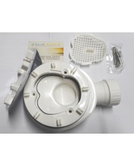 PILETTA DOCCIA 90 CON VALVOLA GRAVITA CR
