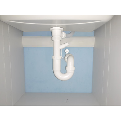 LAVAPANNI JUNIOR 2 ANTE 60 X 50 BIANCO ASSE RESINA