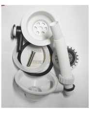 PILETTA LAVELLO  BIANCO CON TROPPO PIENO TONDO