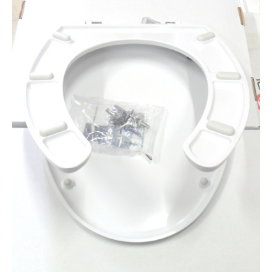 SEDILE PER WC DISABILE APERTO BIANCO