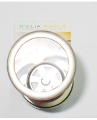 PILETTA LAVELLO INOX 11/2 CON TUBO SFIORO 25 CM