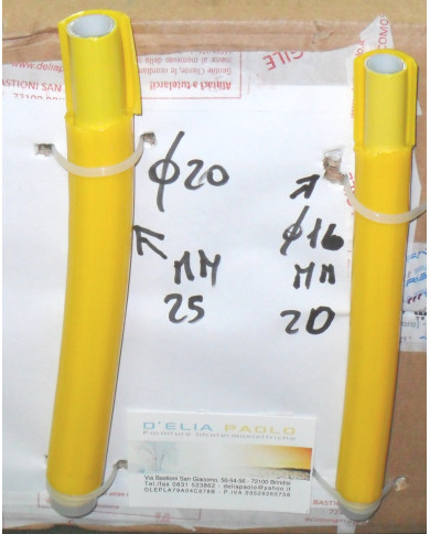 TUBO ISOCLIMA GAS SOTTOTRACCIA 16 X 2 AL MT