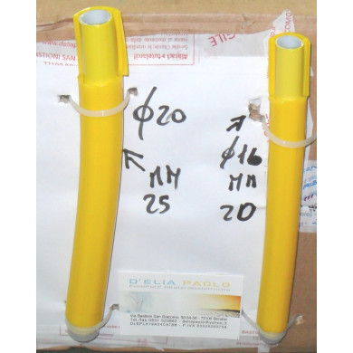 TUBO ISOCLIMA GAS SOTTOTRACCIA 20 X 2 AL MT
