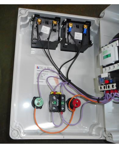 QUADRO AVVIO PER SOMMERSE TRIFASE 3 HP - 4 HP