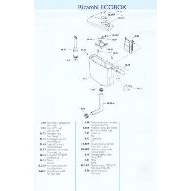 MORSETTO TENUTA DA 50 PER CASSETTA ECOBOX