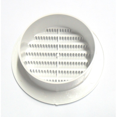 GRIGLIA TONDA AD INNESTO IN ABS DA 80 MM