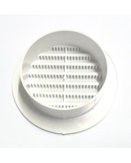 GRIGLIA TONDA AD INNESTO IN ABS DA 100 MM