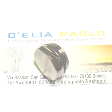 TAPPO PER ARREDOBAGNO NICKELATO 3/8