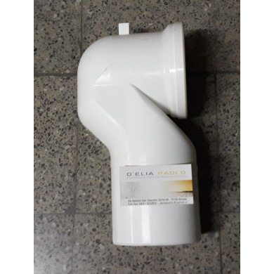 MANICOTTO WC BIANCO COLLO CIGNO 90 - 100 VASO