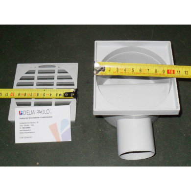 CHIUSINO SIFONATO 10.5 X 10.5 DA 50 LATERALE