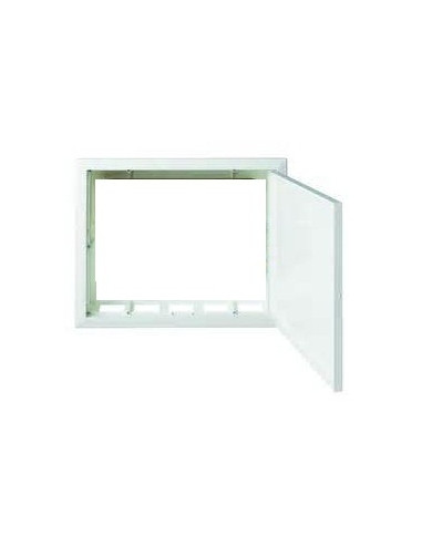 SPORTELLO E CORNICE BIANCO PER SCATOLA 368 X 383