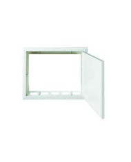 SPORTELLO E CORNICE BIANCO PER SCATOLA 368 X 383