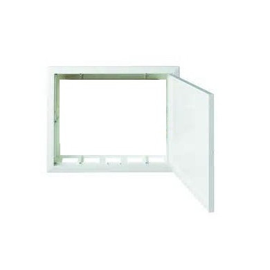 SPORTELLO E CORNICE BIANCO PER SCATOLA 368 X 383