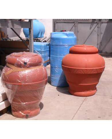 SERBATOIO POLIETILENE JAR  500 LITRI CON FORI