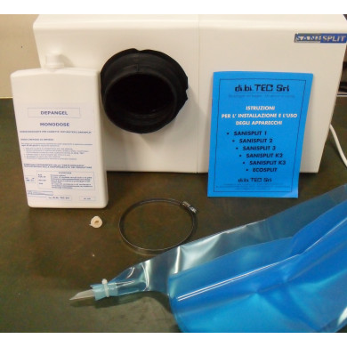 CASSETTA TRITURATRICE SCOMPONIBILE SANISPLIT 3