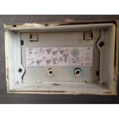 ADATTATORE PLACCA SIGMA 01 SU CASSETTA UNICA 04-10