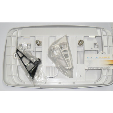 PLACCA HIDROBOX EVOLUTION DOPPIO TASTO BIANCA