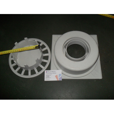 CHIUSINO SIFONATO CM 25 X 25 DA 100 /100