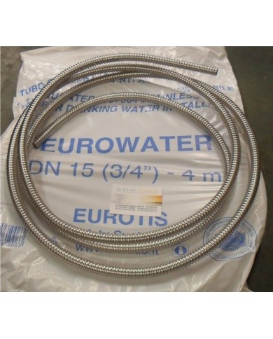 KIT VALIGETTA CON RACCORDI E TUBO INOX 1/2 E 3/4