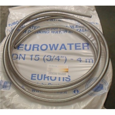 KIT VALIGETTA CON RACCORDI E TUBO INOX 1/2 E 3/4