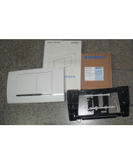 PLACCA TWICO  TWLINE 2 TASTI BIANCO CROMO