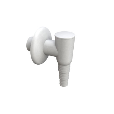 SIFONE ESTERNO LAVATRICE STYLING BIANCO