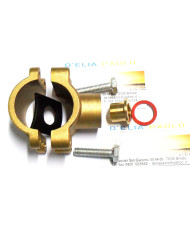 PRESA RAPIDA ACQUA OTTONE PER TUBO 1 USCITA 3/4