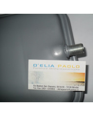 VASO ESPANSIONE 8 LT RETTANGOLARE CON STAFFA 3/8