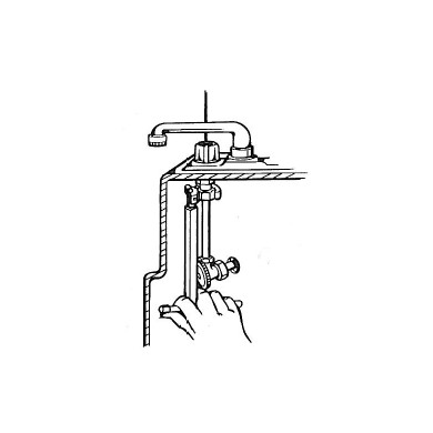 CHIAVE TELESCOPICA PER LAVABI 10-32 MM