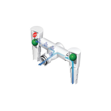 DOPPIO GO SCARICO LAVATRICE-LAVASTOVIGLIE-CALDAIA