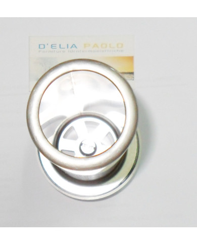 PILETTA LAVELLO INOX 11/2 CON TUBO SFIORO 25 CM