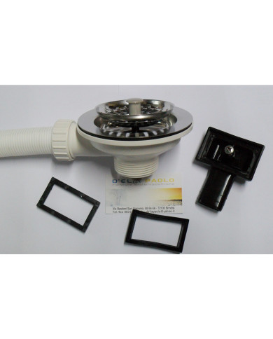 PILETTA MULTI RAY ECO 90 TROPPO PIENO RETTANGOLARE
