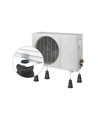 KIT 4 SUPPORTI REGOLABILI A PAVIMENTO 325 KG