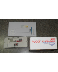 PLACCA E CONTROPLACCA 1 TASTO SARA