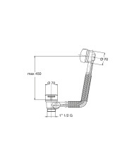 COLONNA VASCA AUTOMATICA EXTENSA