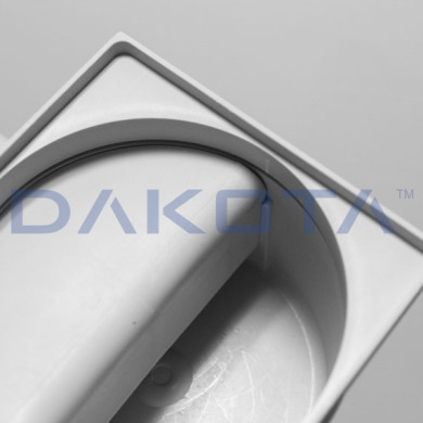 CHIUSINO SIFONATO 10.5 X 10.5 DA 50 LATERALE INOX