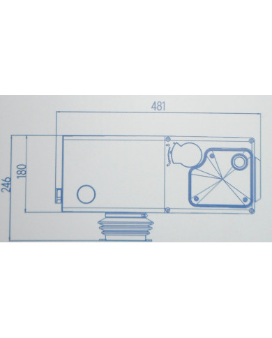 UNISPLIT TRITURATORE UNIVERSALE WC - CUCINA