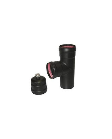 TI ACCIAIO NERO OPACO SENZA TAPPO FFM 80 X 90°