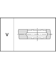GANASCIA PRESSFITTINGS STANDARD V DA 35