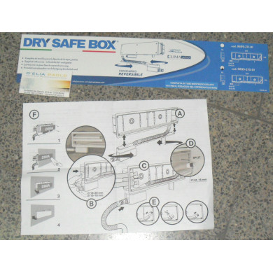 CASSETTA PREDISPOSIZIONE SIFONATA REVERSIBILE