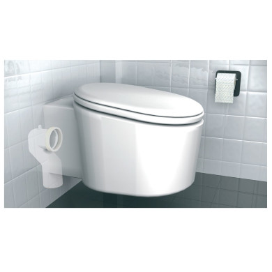 MANICOTTO WC BIANCO COLLO CIGNO 90 - 100 VASO