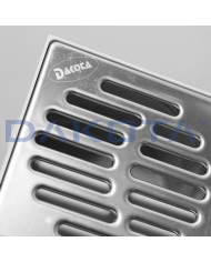 CHIUSINO SIFONATO 10.5 X 10.5 DA 50 LATERALE INOX